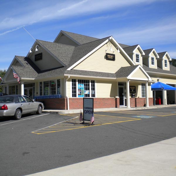 precision automotive store front